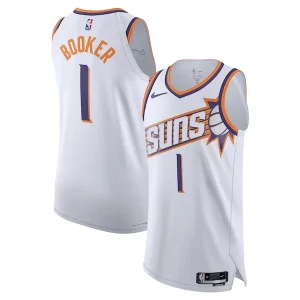 Devin Booker Phoenix Suns Nike Authentic Jersey Association Edition White Moderne