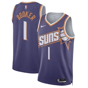 Devin Booker Phoenix Suns Nike Unisex Swingman Éclatant Jersey Association Edition Purple