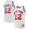 Dick Barnett New York Knicks Premium 1969/70 Hardwood Classics Swingman Jersey White