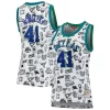 Dirk Nowitzki Dallas Mavericks Tendance Women's 1998 Doodle Swingman Jersey White