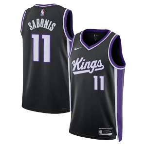 Domantas Sabonis Sacramento Kings Nike Commémoratif Unisex Swingman Player Jersey Icon Edition Black