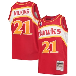 Dominique Wilkins Atlanta Hawks Tendance Youth 1986/87 Hardwood Classics Swingman Throwback Jersey Red