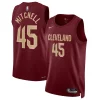 Donovan Mitchell Cleveland Cavaliers Nike Unisex Swingman Jersey Icon Refiné Edition Wine/White