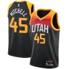 Donovan Mitchell Utah Jazz Nike 2021/22 Swingman Player Jersey Exclusif Black City Edition