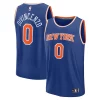 Donte DiVincenzo New York Knicks Fast Break Replica Player Jersey Icon Edition Dashing Royal