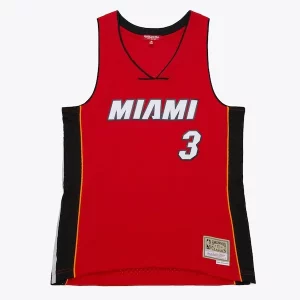 Dwyane Wade Miami Heat Women's 2005/06 Éclatant Hardwood Classics Swingman Jersey Red