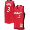 Dwyane Wade Miami Heat Youth 2005/06 Hardwood Classics Vibrant Swingman Jersey Red