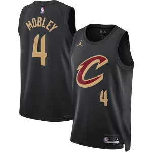 Evan Mobley Cleveland Cavaliers Jordan Collectible Brand Unisex Swingman Jersey Statement Edition Black