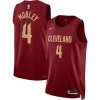 Evan Mobley Stylish Cleveland Cavaliers Nike Unisex Swingman Jersey Icon Edition Wine