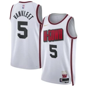 Fred VanVleet Houston Rockets Collectible Nike Unisex 2024/25 Swingman Player Jersey City Edition White
