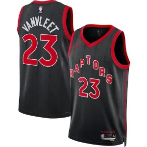 Fred VanVleet Toronto Raptors Jordan Brand Unisex Swingman Admirable Jersey Statement Edition Black
