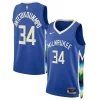 Giannis Antetokounmpo Milwaukee Bucks Nike Unisex 2022/23 Swingman Jersey City Edition Royal Refiné