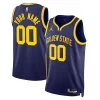 Golden State Warriors Sophistiqué Jordan Brand Unisex 2022/23 Swingman Custom Jersey Statement Edition Blue