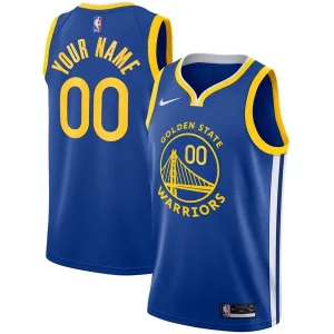 Golden State Warriors Nike Unisex 2019/20 Collectible Custom Swingman Jersey Royal Icon Edition