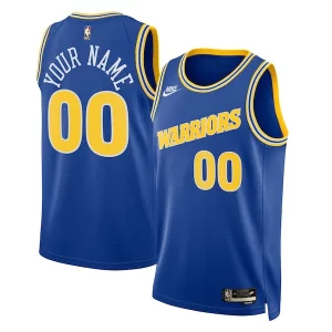 Golden State Warriors Nike Unisex 2022/23 Custom Swingman Jersey Classic Incontournable Edition Blue