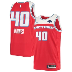 Harrison Barnes Sacramento Stylish Kings Nike Swingman Jersey Red