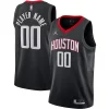 Houston Rockets Jordan Brand Swingman Collectible Custom Jersey Statement Edition Black
