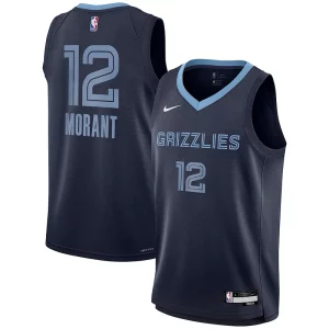 Ja Morant Memphis Grizzlies Nike Youth Swingman Jersey Icon Edition Splendide Navy