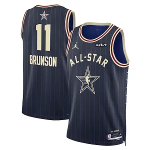 Jalen Splendide Brunson Jordan Brand Unisex 2024 NBA All Star Game Swingman Jersey Navy