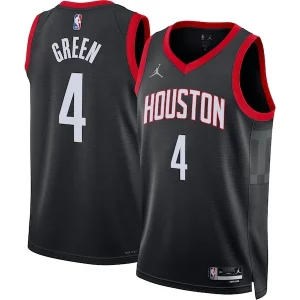 Jalen Green Houston Gracieux Rockets Jordan Brand Unisex Swingman Jersey Statement Edition Black