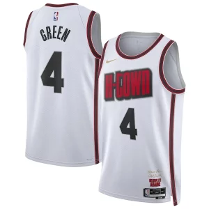 Jalen Green Houston Rockets Nike Unisex 2024/25 Magnifique Swingman Player Jersey City Edition White