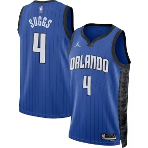 Jalen Suggs Orlando Magic Jordan Brand Haut de gamme Unisex Swingman Jersey Statement Edition Blue
