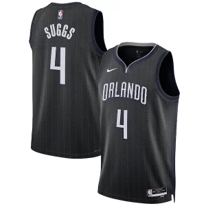 Jalen Suggs Prime Orlando Magic Nike Unisex 2022/23 Swingman Jersey City Edition Black