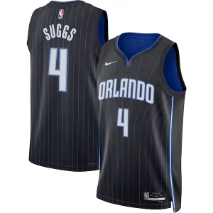 Jalen Suggs Orlando Magic Nike Unisex Swingman Jersey Icon Edition Sophistiqué Black/White