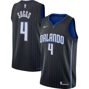 Jalen Suggs Orlando Magic Nike Youth Swingman Jersey Dashing Icon Edition Black