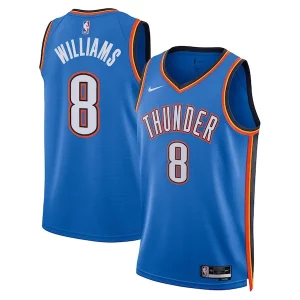 Jalen Williams Oklahoma City Thunder Élégant Nike Unisex Swingman Replica Jersey Icon Edition Blue