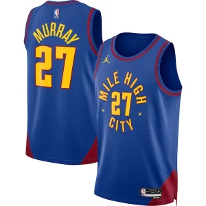 Jamal Murray Denver Nuggets Jordan Prime Brand Unisex Swingman Jersey Statement Edition Blue