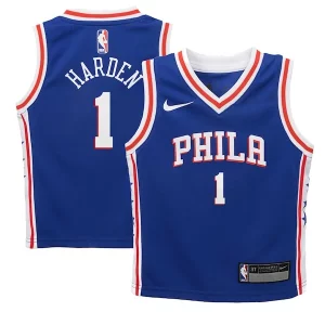 James Harden Philadelphia 76ers Uniques Nike Preschool Swingman Player Jersey Icon Edition Royal