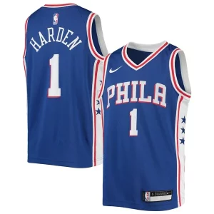 James Exquisite Harden Philadelphia 76ers Nike Youth Swingman Jersey Icon Edition Royal