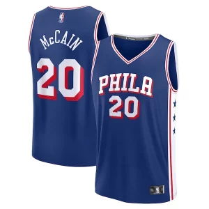 Jared McCain Philadelphia 76ers Youth 2024 NBA Draft Fast Break Player Jersey Tendance Icon Edition Royal