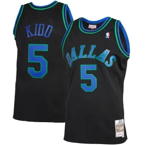 Jason Kidd Captivant Dallas Mavericks 1994/95 Hardwood Classics Reload 2.0 Swingman Jersey Black