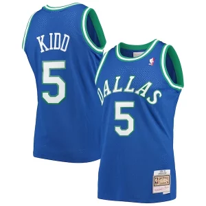 Jason Kidd Dallas Mavericks 1994/95 Hardwood Incontournable Classics Swingman Jersey Blue