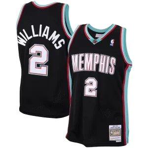 Jason Williams Memphis Exceptionnel Grizzlies 2001/02 Hardwood Classics Swingman Jersey Black