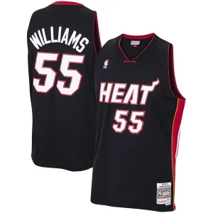 Jason Williams Vibrant Miami Heat 2005/06 Hardwood Classics Swingman Jersey Black