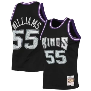 Jason Williams Sacramento Kings 2000/01 Hardwood Classics NBA 75th Anniversary Diamond Classique Swingman Jersey Black