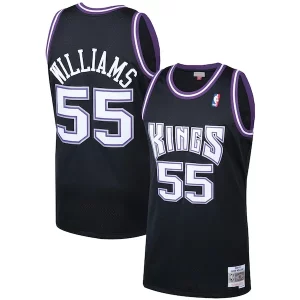 Jason Williams Sacramento Kings 2000/01 Hardwood Classics Unique Swingman Jersey Black