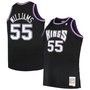 Jason Williams Sacramento Kings Big & Tall 2000/01 Hardwood Classics Swingman Collectible Jersey Black