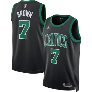 Jaylen Brown Boston Celtics Jordan Brand Unisex Swingman Jersey Captivant Statement Edition Black