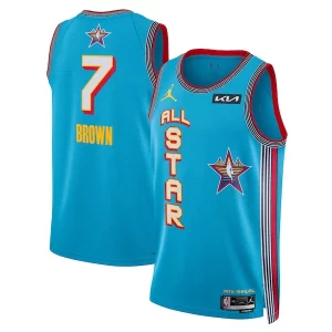 Jaylen Brown Nike Unisex 2025 NBA All Star Game Swingman Commémoratif Player Jersey Light Blue