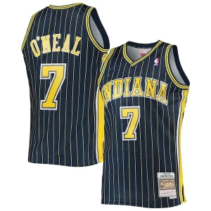 Jermaine O'Neal Indiana Pacers 2003/04 Hardwood Classics Vibrant Swingman Jersey Navy