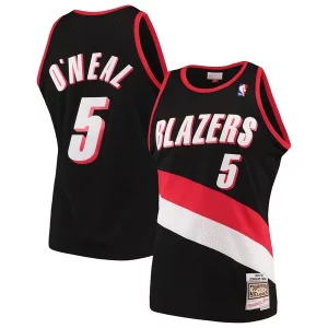 Jermaine O'Neal Portland Trail Blazers Splendide 1999/00 Hardwood Classics Swingman Jersey Black