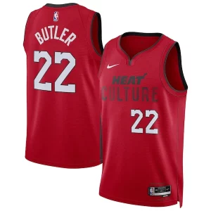 Jimmy Butler Miami Heat Nike Unisex 2024/25 Prime Swingman Player Jersey City Edition Red