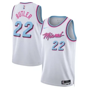 Jimmy Butler Miami Heat Nike Unisex 2024/25 Swingman Player Jersey City Exquisite Edition White
