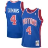 Joe Dumars Detroit Uniques Pistons 1988/89 Hardwood Classics Swingman Jersey Blue