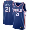 Joel Embiid Philadelphia 76ers Nike Swingman Jersey Premium Royal Icon Edition