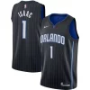 Jonathan Isaac Orlando Magic Nike Swingman Jersey Moderne Black Icon Edition